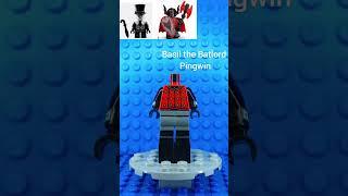 lego Stolas (Helluva Boss) tutorial #lego #minifigure #helluvaboss