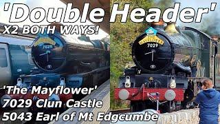 Historic Double Feature: 5043 Earl of Mt Edgcumbe & 7029 Clun Castle - 27/09/24