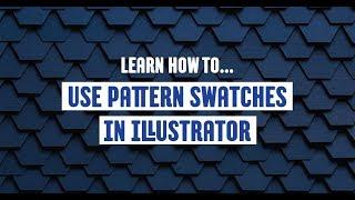 Graphic design for architects: using pattern swatches in Adobe Illustrator