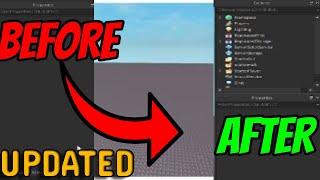 How to RE-DOCK the EXPLORER/PROPERTIES in Roblox Studio! (UPDATED)