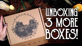 The Witches Moon - Open Another Three Boxes With Me - Witchy Unboxing - Magical Crafting