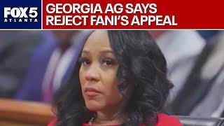 Georgia Attorney General urges Supreme Court to reject Fani Willis appeal | FOX 5 News