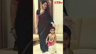 NIkhil Kumaraswamy wife & Son