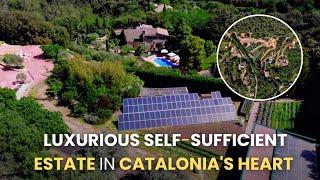 Explore This Luxurious Self-Sufficient Estate in Catalonia's Heart | Exclusive Retreat Tour