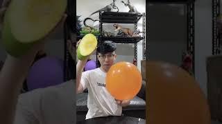 Bảo quản đồ ăn bằng bóng bay và cái kết | Hưng Rì Viu #short #tiktok
