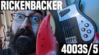 LowEndLobster Review: Rickenbacker 4003S/5 5 String Bass. A new Ric model!?