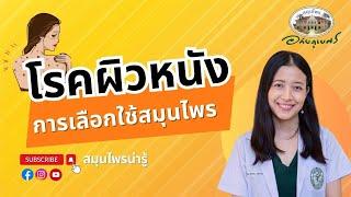 โรคผิวหนัง การเลือกใช้สมุนไพร l สมุนไพรน่ารู้ (2023)