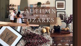 Fall-O-Ween Decorate w/ Me | Simple Designer Tips | Autumn Recipe | Big Family Life & Homestead