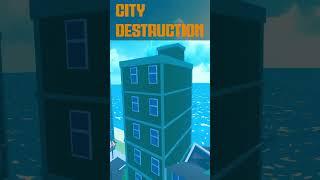 City Destruction - Become a monster in virtual reality ! Now on Meta Quest