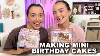 Making Mini Birthday Cakes for OUR BIRTHDAY!