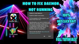 Easyway how to fix daemon not running gameguardian