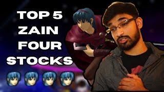 Top 5 Zain Four Stocks - Super Smash Bros. Melee