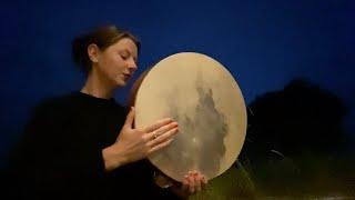 frame drum improvisation | shamanic trance rhythm journey with singing