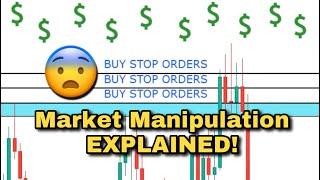 How Institutions Affect Trading! Market Manipulation 101️ #shorts