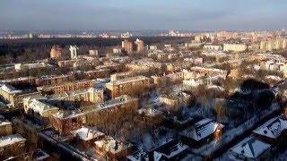 Зимняя Пермь с высоты 25 этажа 4K 2160p