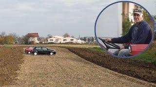 Cars Get Owned By Grumpy Farmer