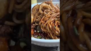 Jjajangmyeon. #food #koreanfood #noodles #jjajangmyeon #korea #korean #fyp #mukbang