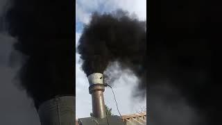 Очистка дымохода / Chimney cleaning 