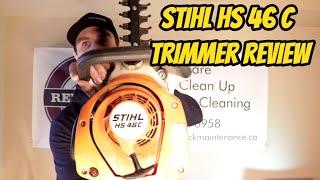 Stihl HS 46C Trimmer review