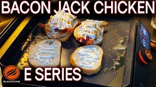 AMAZING NEW E SERIES GRIDDLE BY BLACKSTONE - MAKING BACON JACK CHICKEN RANCH SANDWICH on SOURDOUGH!