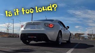 FR-S/BRZ/GT86 Catless Front Pipe and Muffler Delete