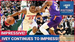 Jaden Ivey Continues To Impress In Detroit Pistons Second Preseason Game Against The Phoenix Suns