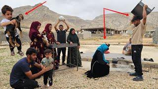 "A Busy Day in the Life of Zahra's Nomadic Family: Striving to Build a Brighter Future"
