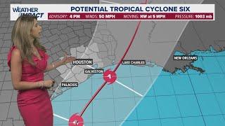 Tropical update: PTC 6 expected to become a hurricane in the Gulf of Mexico