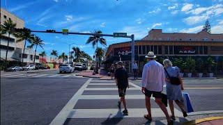 4K Washington Ave , Winter Cycling Virtual Travel Tour , Miami FL , February 2025