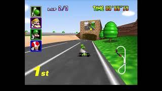 Mario Kart 64 Super Hard Mode: Luigi's Circuit