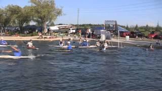 2013 Canoe Polo Canadian Nationals - Open Div - USA 1 vs Change Up