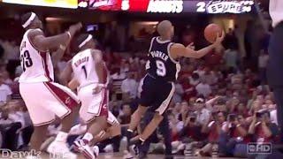 Tony Parker (and Ginobili) School LeBron's Defense - 2007 NBA Finals