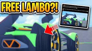 Foxzie Is Giving Away A FREE LAMBORGHINI In Car Dealership Tycoon! (LEAKED)