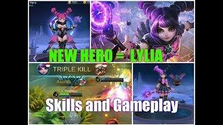 Mobile legends New Hero Leaked (Little Witch) Lylia Skills and Gameplay