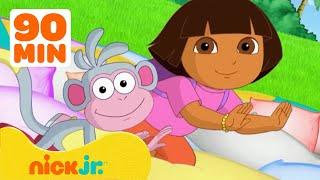 Dora the Explorer | Nächtliche Abenteuer mit Boots! | 90 Minuten | Nick Jr. Deutschland