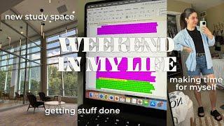 PHD VLOG: productive & balanced days in my life 