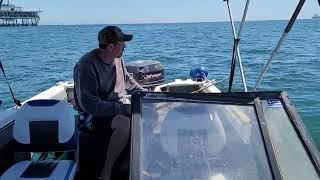 capt Dave fishes the stern