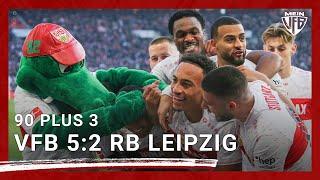 VfB Stuttgart 5:2 RB Leipzig | Erster Sieg, erstes Tor & erster Dreierpack  #90plus3