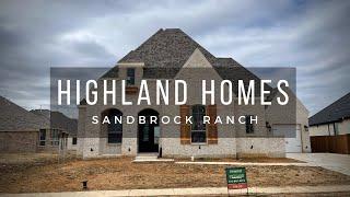 New Homes Sandbrock Ranch | Building with Highland Homes | Plan 281 | Aubrey Tx | Part 3