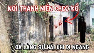 Nơi phát hiện Thi Thể nam thanh niên trong căn Nhà Hoang khiến nhiều người sợ