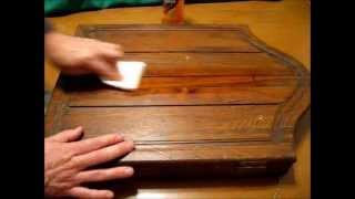 Restore Filthy Antique Wood and Furniture Fast and Simple