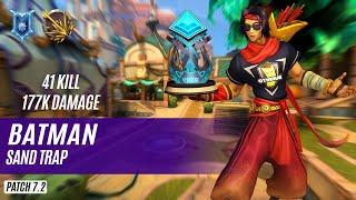 41 KILL 177K DAMAGE batman SHALIN PALADINS COMPETITIVE (DIAMOND) SAND TRAP