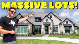 Massive DALLAS TEXAS Affordable Semi Custom Homes on Acreage!