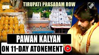 Tirupati Prasadam row: Andhra Pradesh Dy CM Pawan Kalyan undertakes ‘Prayaschitta Diksha’