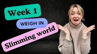 Slimming World What I eat In a Day & Week 1 Weigh Day