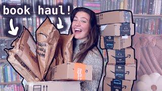 Huge Birthday Book Haul Unboxing!! #bookmas 