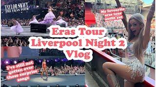 Eras Tour Liverpool Night 2 Vlog