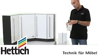 Furniture construction: overlaying doors with Hettich hinges