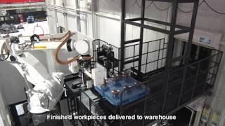 Mazak iSMART Factory™ Automation Featuring INTEGREX Technology