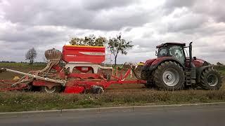 CASE IH Optum 270 CVX + POETTINGER Terrasem C6